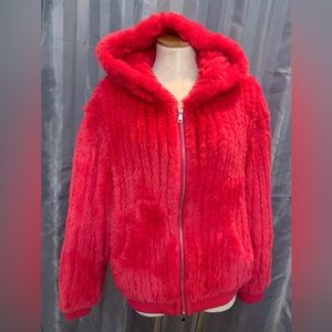 Bunny hop hoodie ( faux fur)